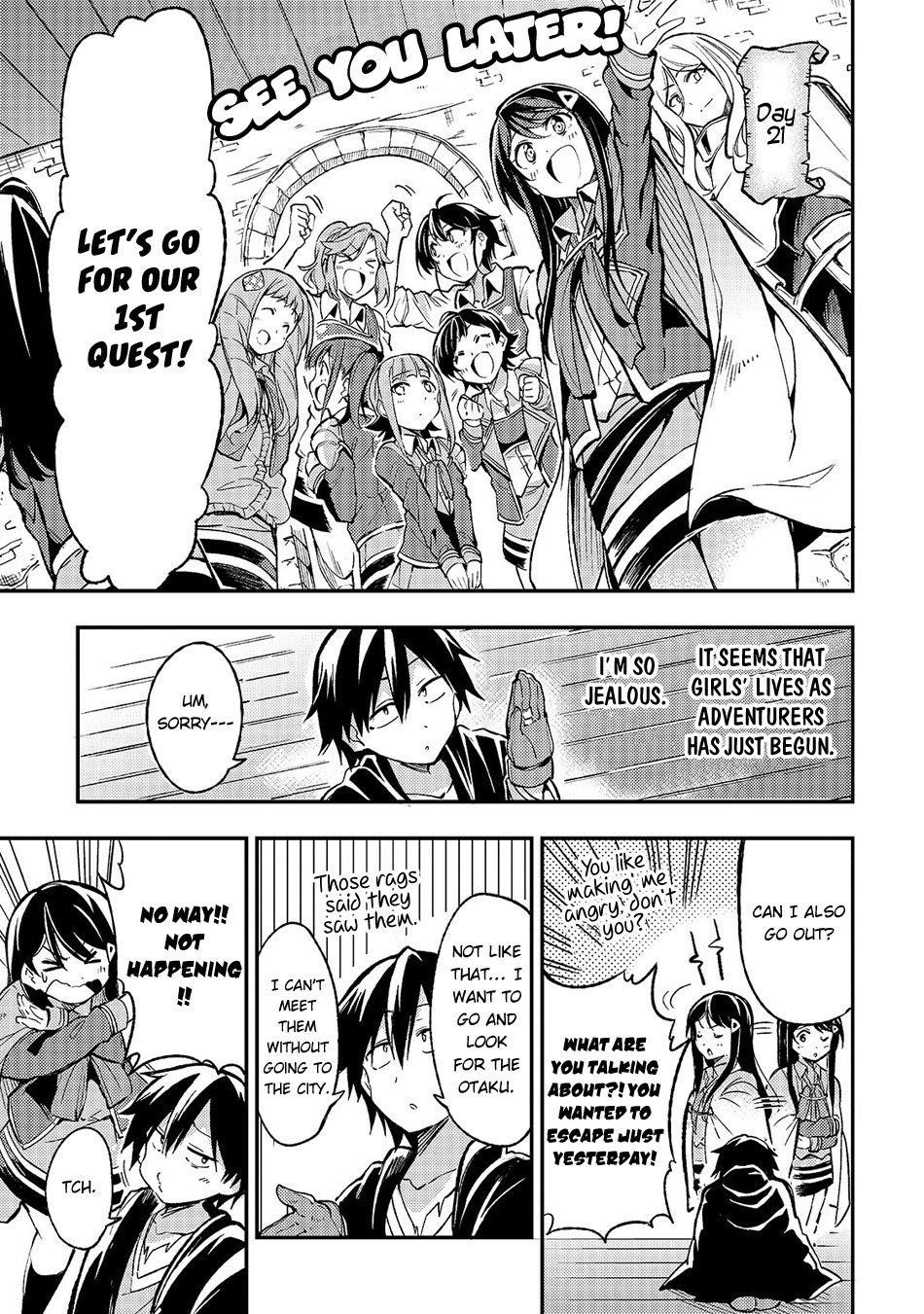 HITORIBOCCHI NO ISEKAI KOURYAKU Chapter 23 - Page 3 in English