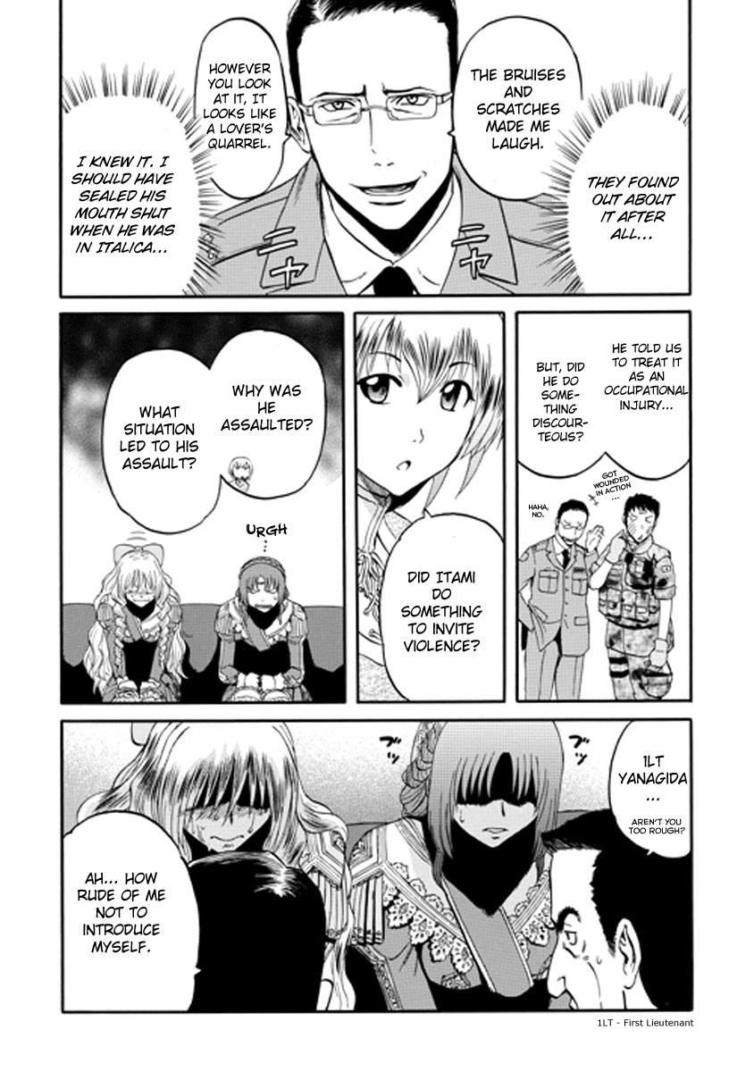 Gate – Jietai Kare No Chi Nite, Kaku Tatakeri Chapter 0 - Page 21 in English