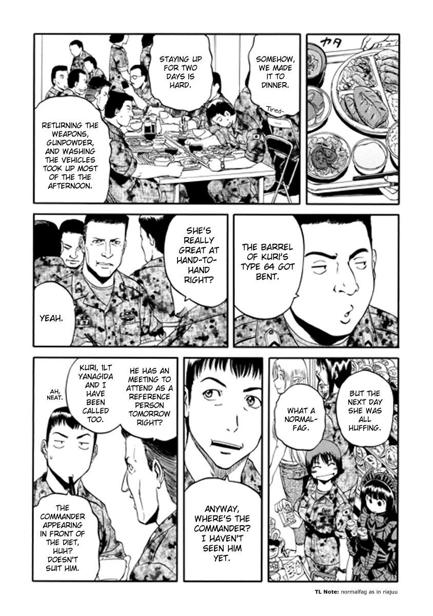 Gate – Jietai Kare No Chi Nite, Kaku Tatakeri Chapter 0 - Page 23 in English