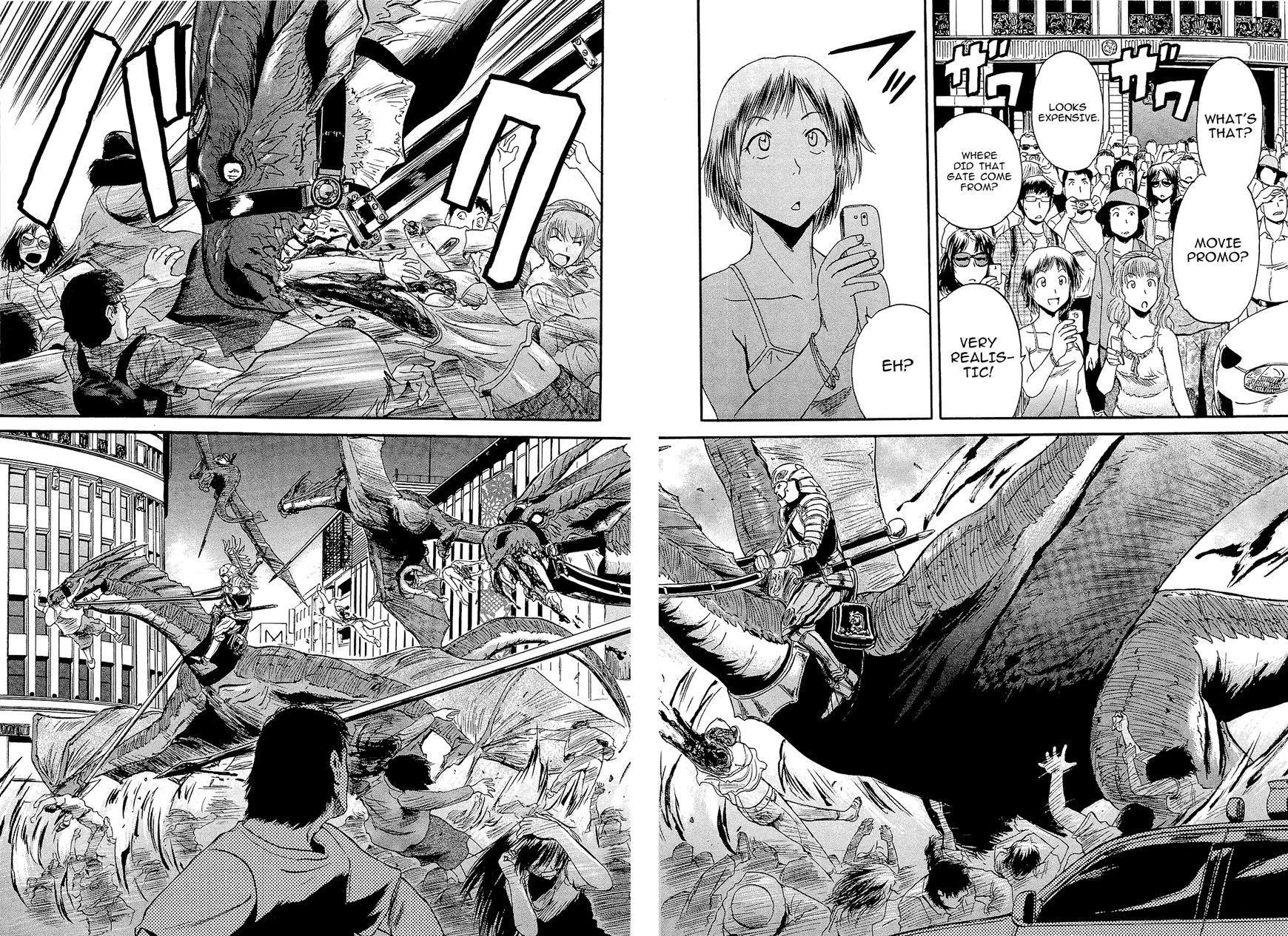 Gate – Jietai Kare No Chi Nite, Kaku Tatakeri Chapter 1.1 - Page 10 in English