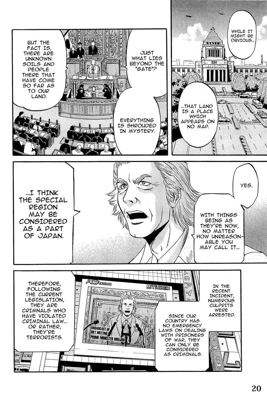 Gate – Jietai Kare No Chi Nite, Kaku Tatakeri Chapter 1.1 - Page 21 in English