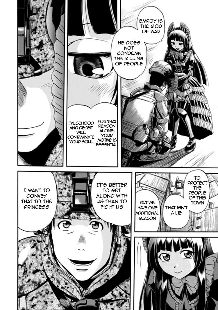 Gate – Jietai Kare No Chi Nite, Kaku Tatakeri Chapter 10 - Page 10 in English