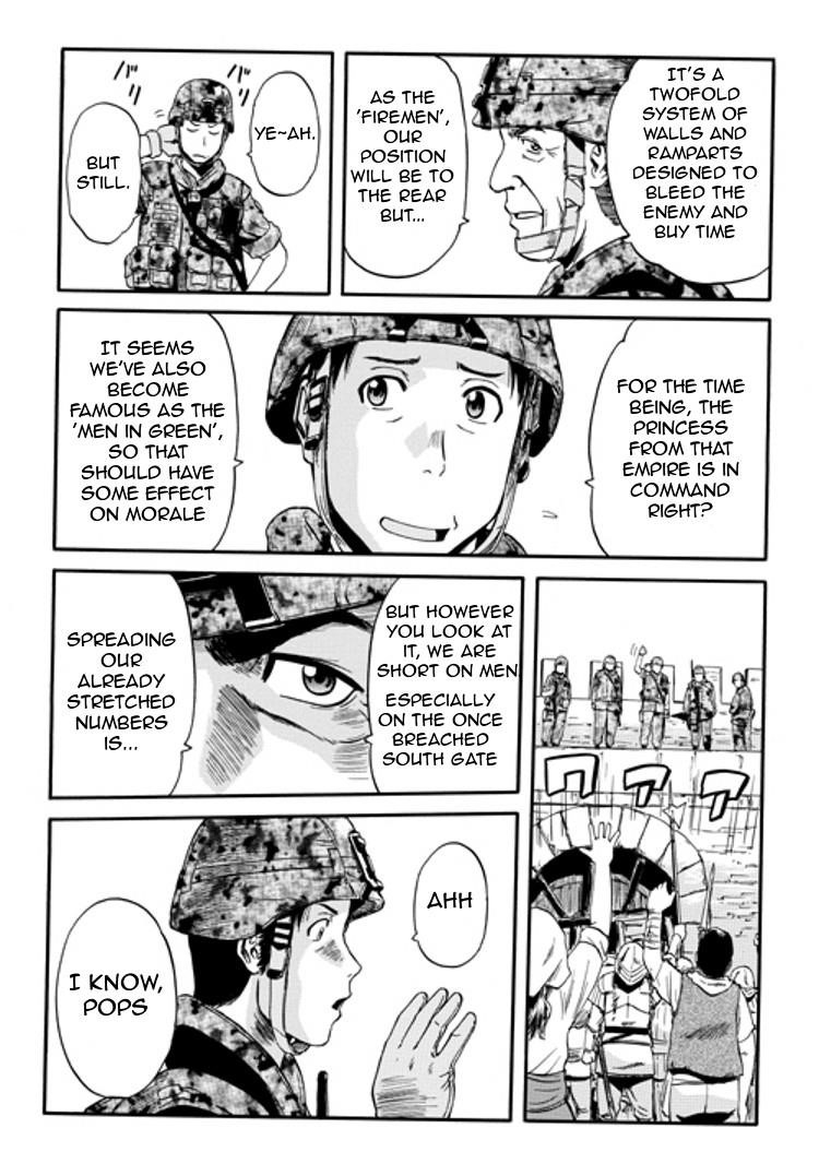Gate – Jietai Kare No Chi Nite, Kaku Tatakeri Chapter 10 - Page 4 in English