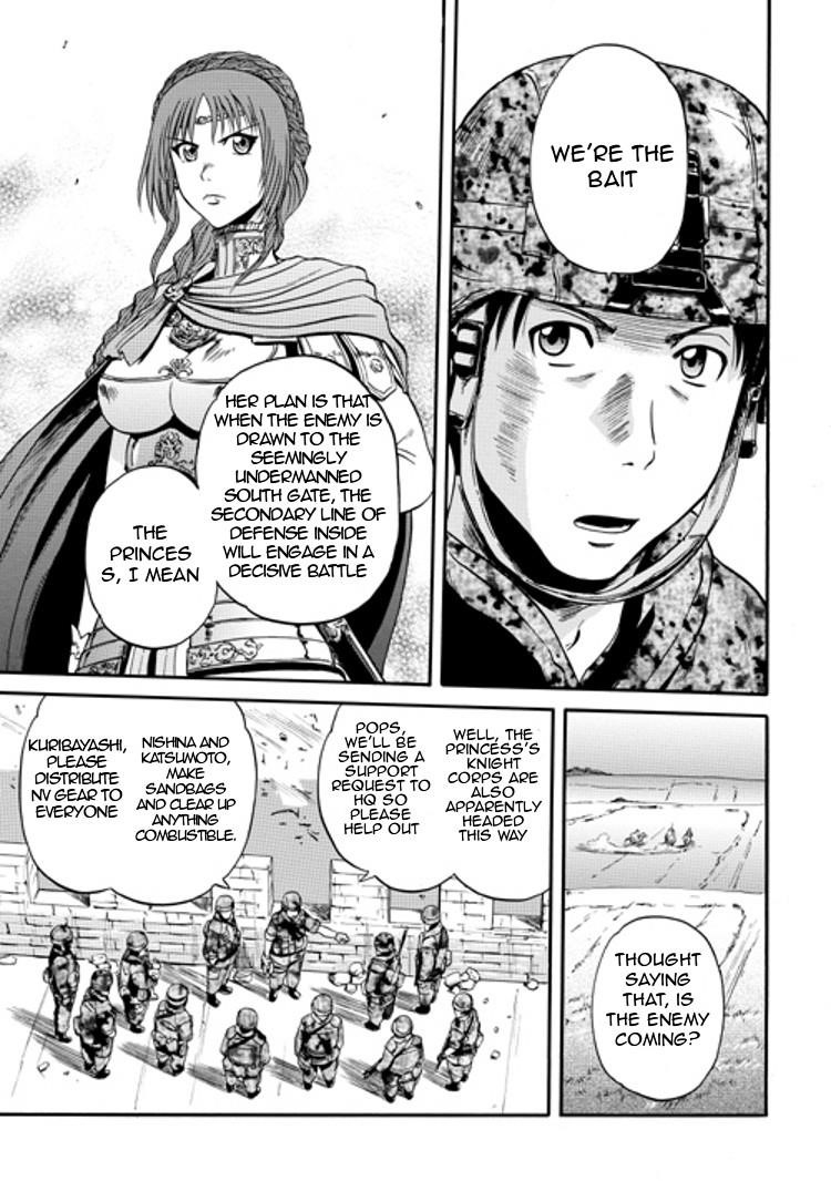 Gate – Jietai Kare No Chi Nite, Kaku Tatakeri Chapter 10 - Page 5 in English