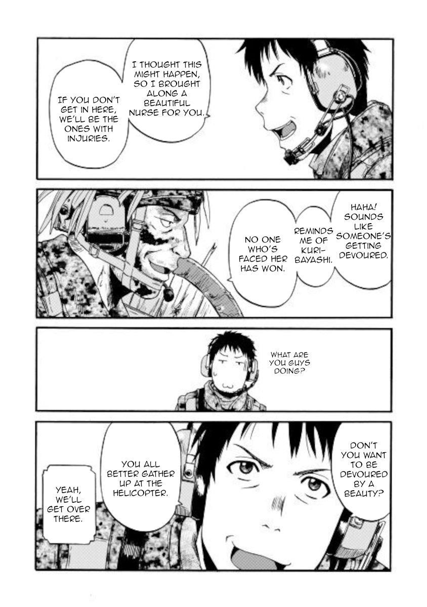 Gate – Jietai Kare No Chi Nite, Kaku Tatakeri Chapter 101.1 - Page 9 in English