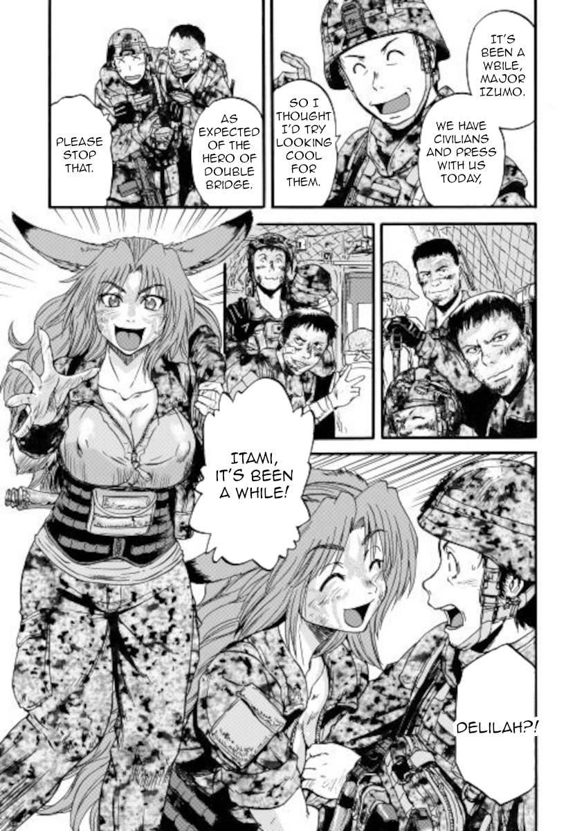 Gate – Jietai Kare No Chi Nite, Kaku Tatakeri Chapter 101.2 - Page 15 in English