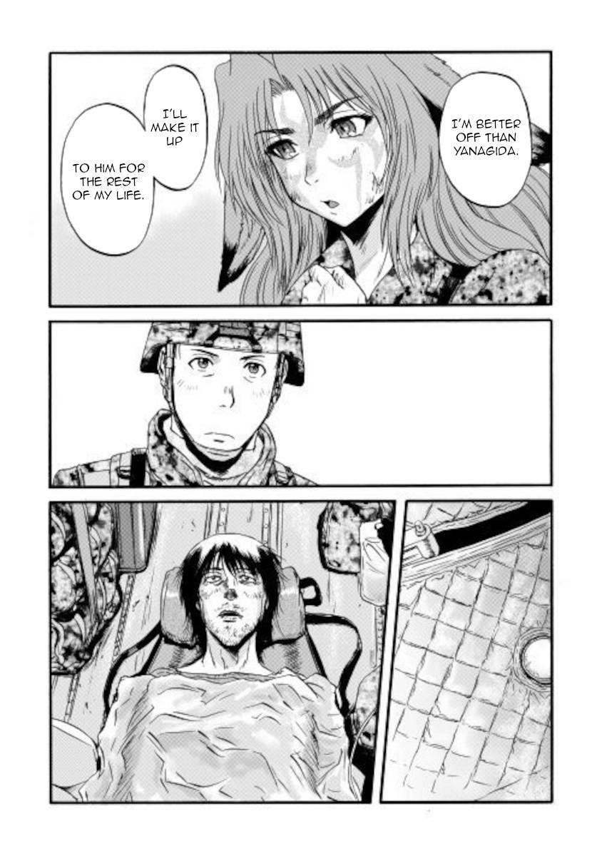 Gate – Jietai Kare No Chi Nite, Kaku Tatakeri Chapter 101.2 - Page 18 in English