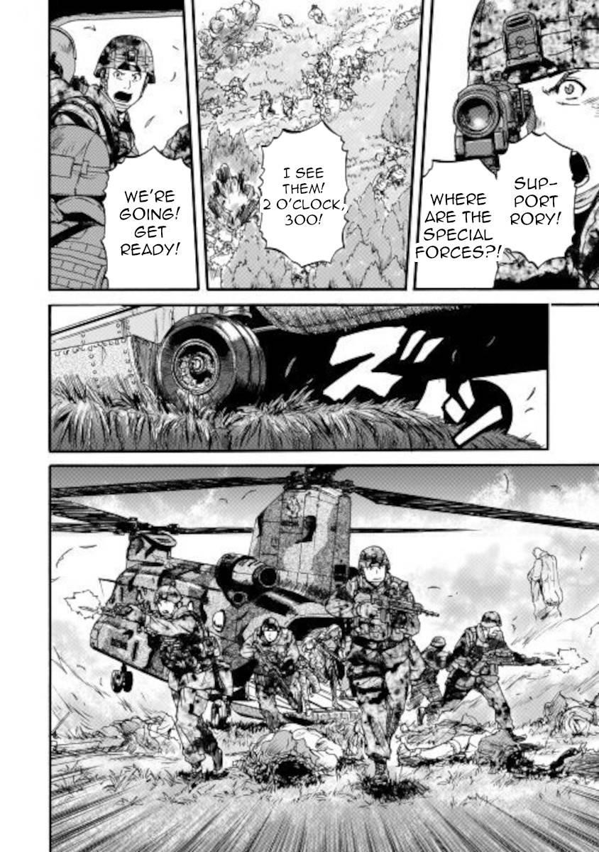 Gate – Jietai Kare No Chi Nite, Kaku Tatakeri Chapter 101.2 - Page 4 in English