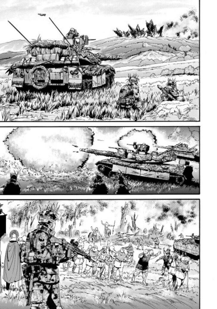 Gate – Jietai Kare No Chi Nite, Kaku Tatakeri Chapter 103 - Page 3 in English