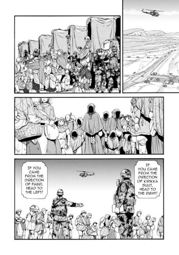 Gate – Jietai Kare No Chi Nite, Kaku Tatakeri Chapter 103 - Page 6 in English