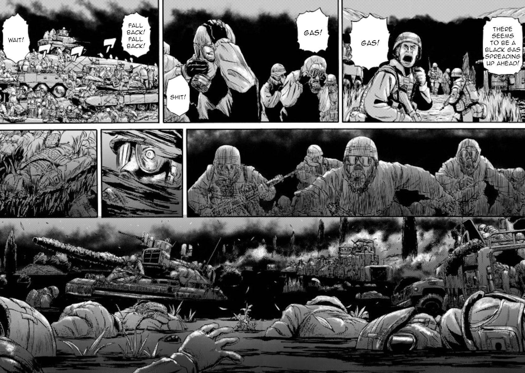 Gate – Jietai Kare No Chi Nite, Kaku Tatakeri Chapter 104 - Page 22 in English