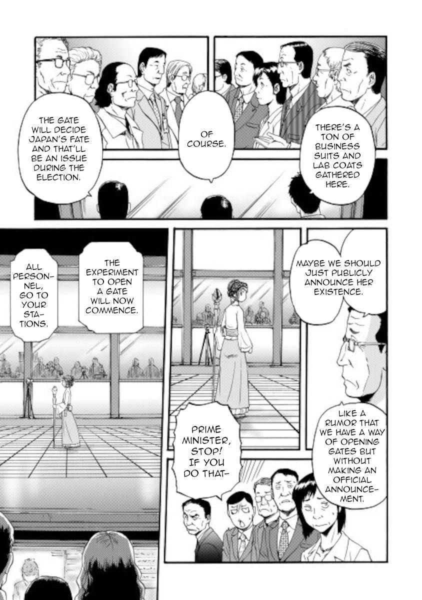 Gate – Jietai Kare No Chi Nite, Kaku Tatakeri Chapter 105 - Page 35 in English