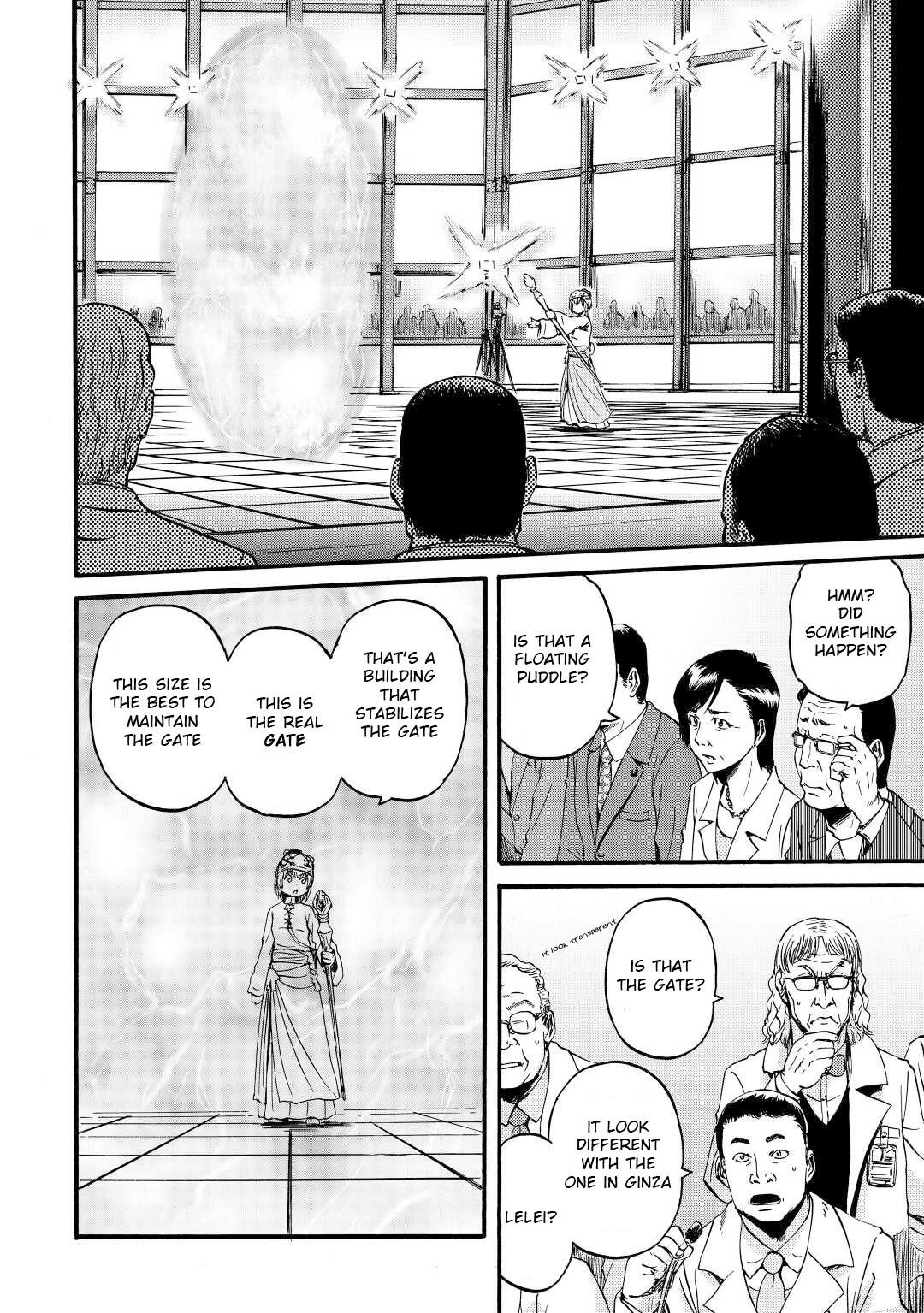 Gate – Jietai Kare No Chi Nite, Kaku Tatakeri Chapter 106 - Page 4 in English