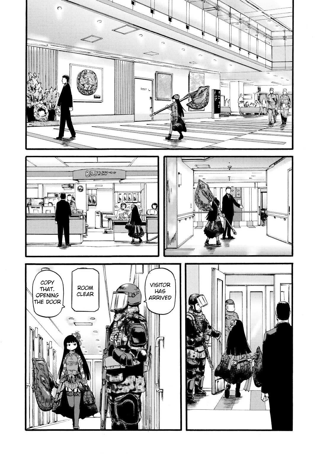 Gate – Jietai Kare No Chi Nite, Kaku Tatakeri Chapter 107 - Page 23 in English