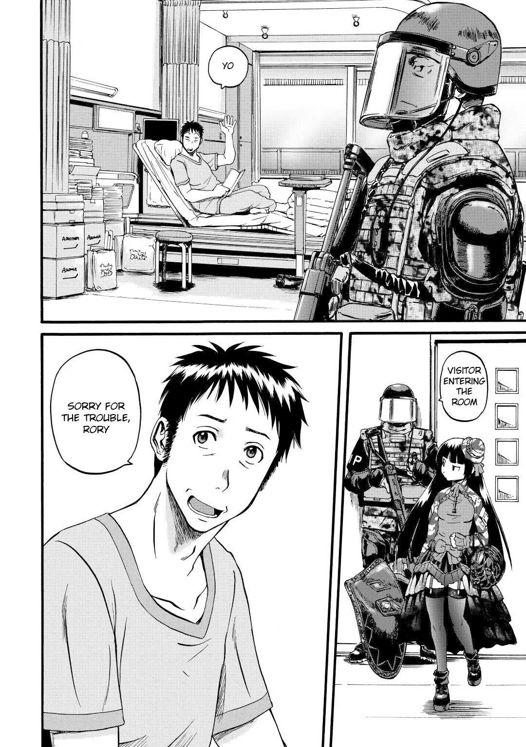Gate – Jietai Kare No Chi Nite, Kaku Tatakeri Chapter 107 - Page 24 in English