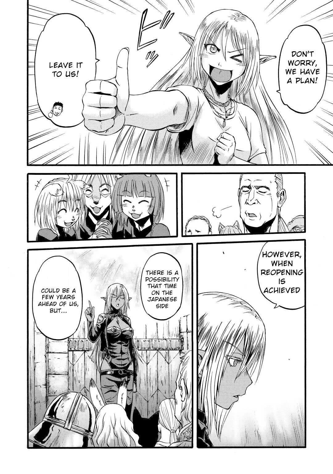 Gate – Jietai Kare No Chi Nite, Kaku Tatakeri Chapter 107 - Page 8 in English