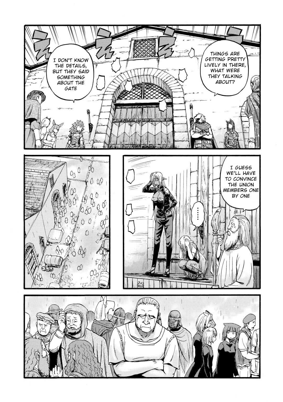Gate – Jietai Kare No Chi Nite, Kaku Tatakeri Chapter 107 - Page 9 in English