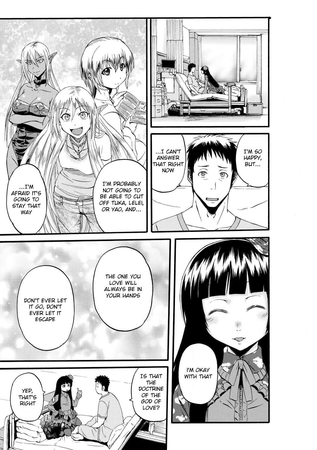 Gate – Jietai Kare No Chi Nite, Kaku Tatakeri Chapter 108 - Page 15 in English