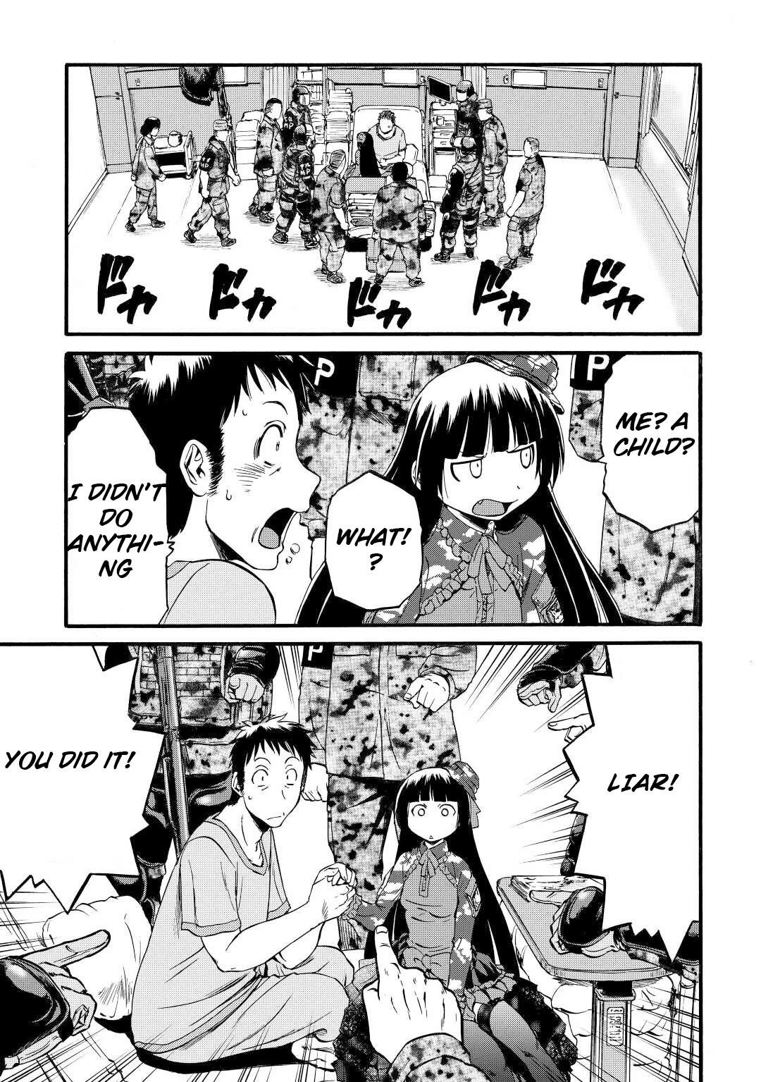 Gate – Jietai Kare No Chi Nite, Kaku Tatakeri Chapter 108 - Page 23 in English