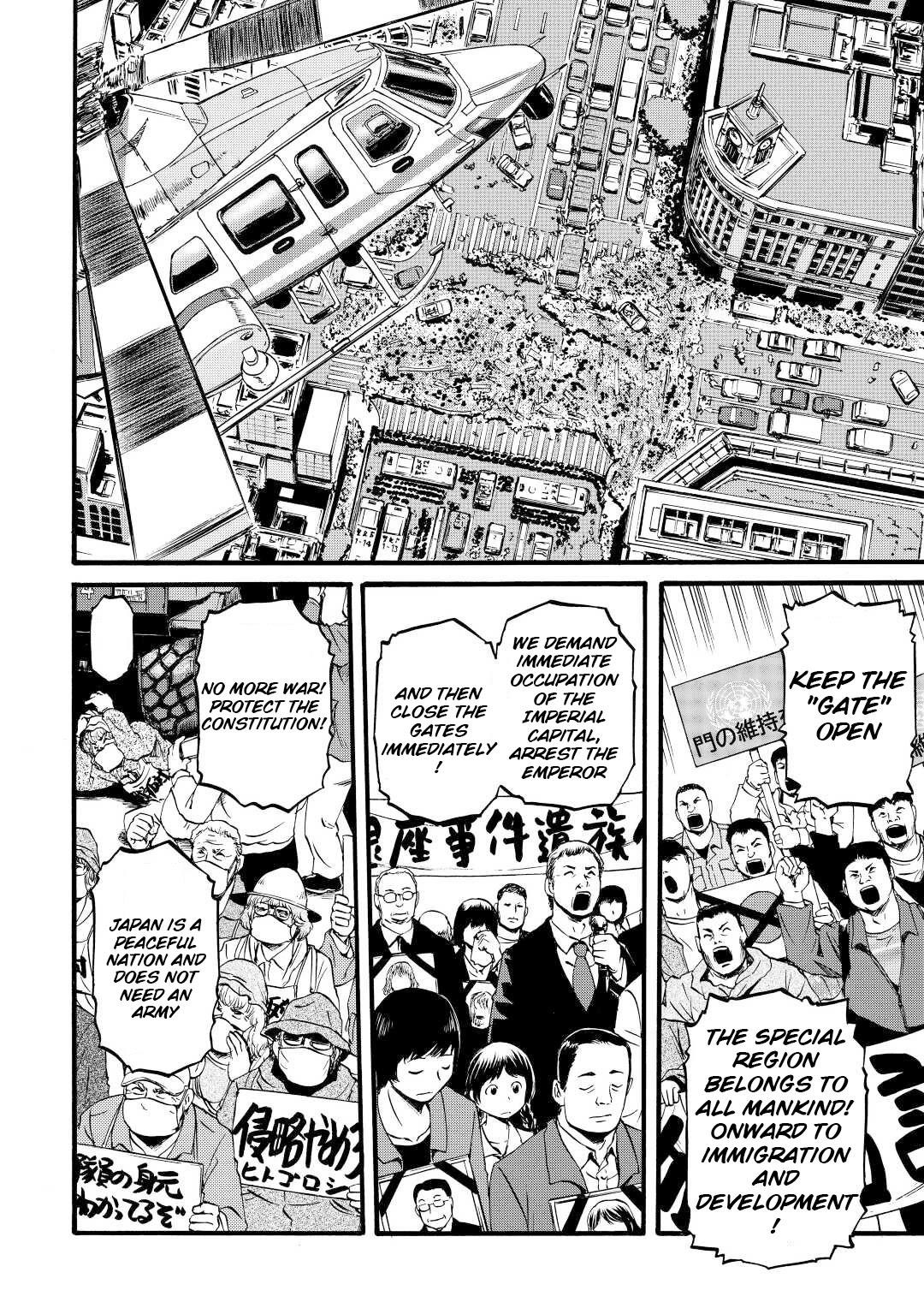 Gate – Jietai Kare No Chi Nite, Kaku Tatakeri Chapter 109 - Page 12 in English
