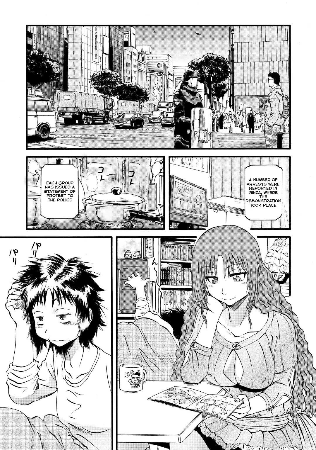 Gate – Jietai Kare No Chi Nite, Kaku Tatakeri Chapter 109 - Page 15 in English
