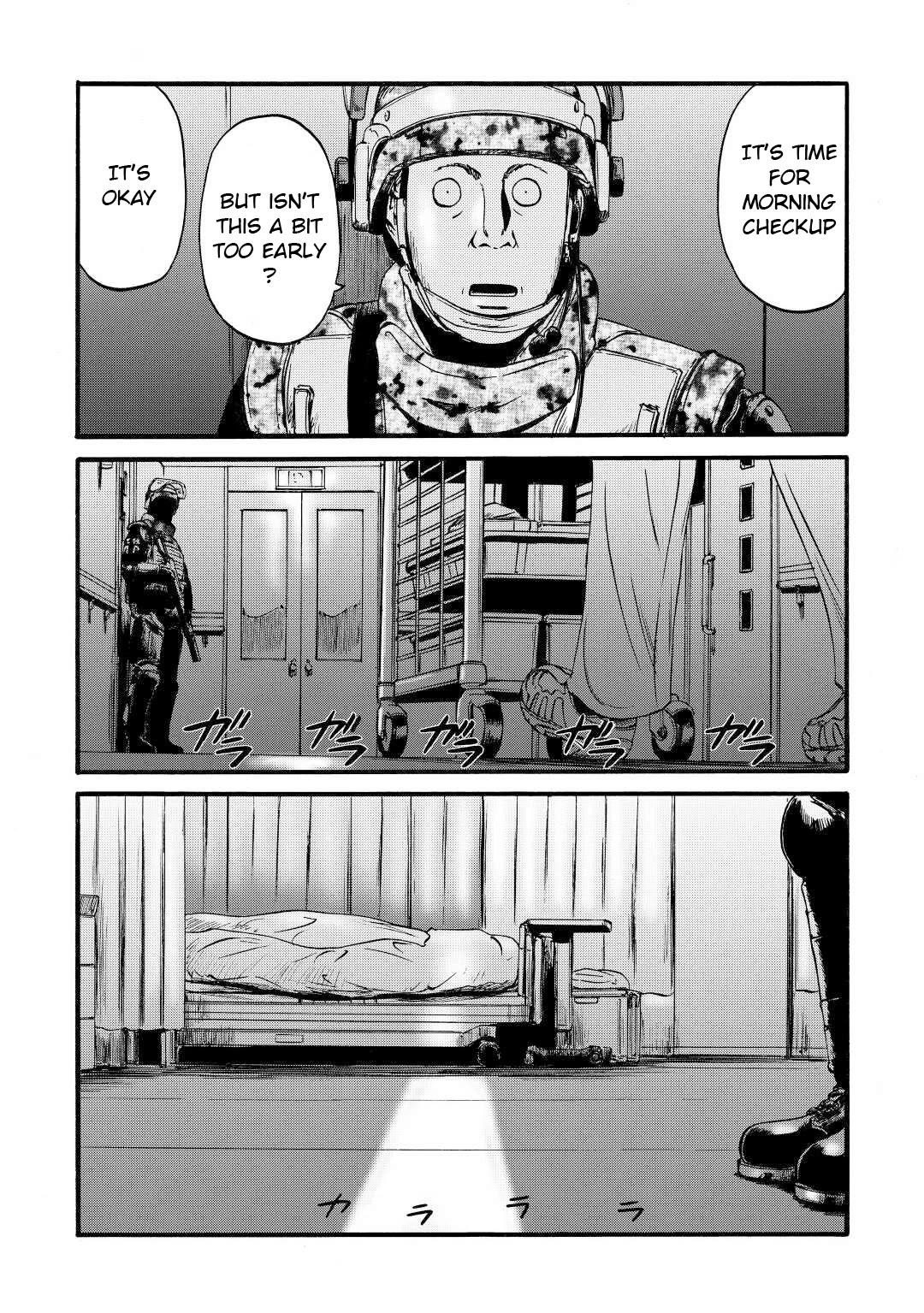 Gate – Jietai Kare No Chi Nite, Kaku Tatakeri Chapter 109 - Page 3 in English