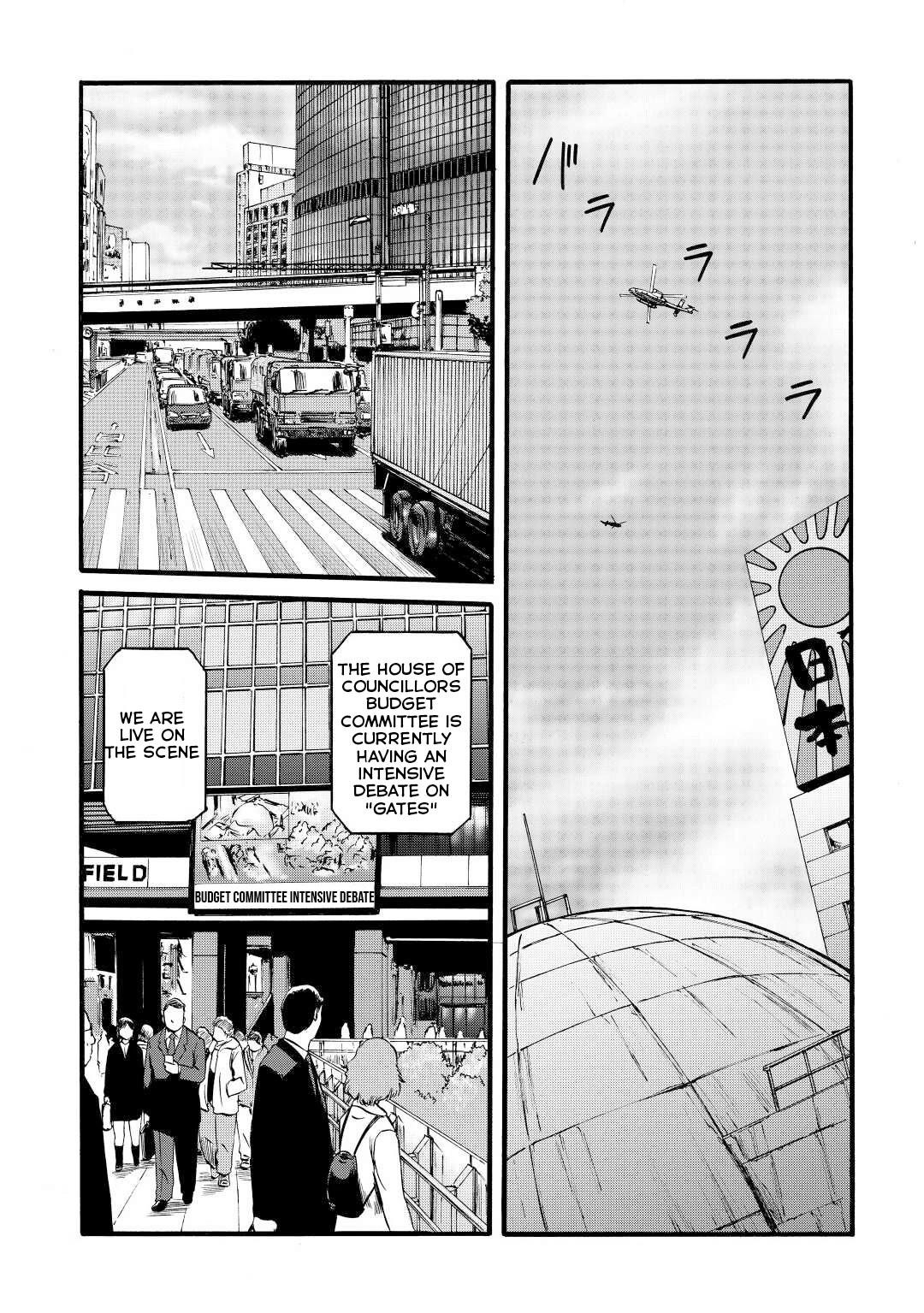 Gate – Jietai Kare No Chi Nite, Kaku Tatakeri Chapter 109 - Page 9 in English