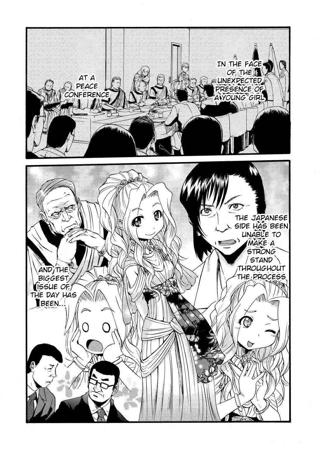 Gate – Jietai Kare No Chi Nite, Kaku Tatakeri Chapter 110 - Page 14 in English