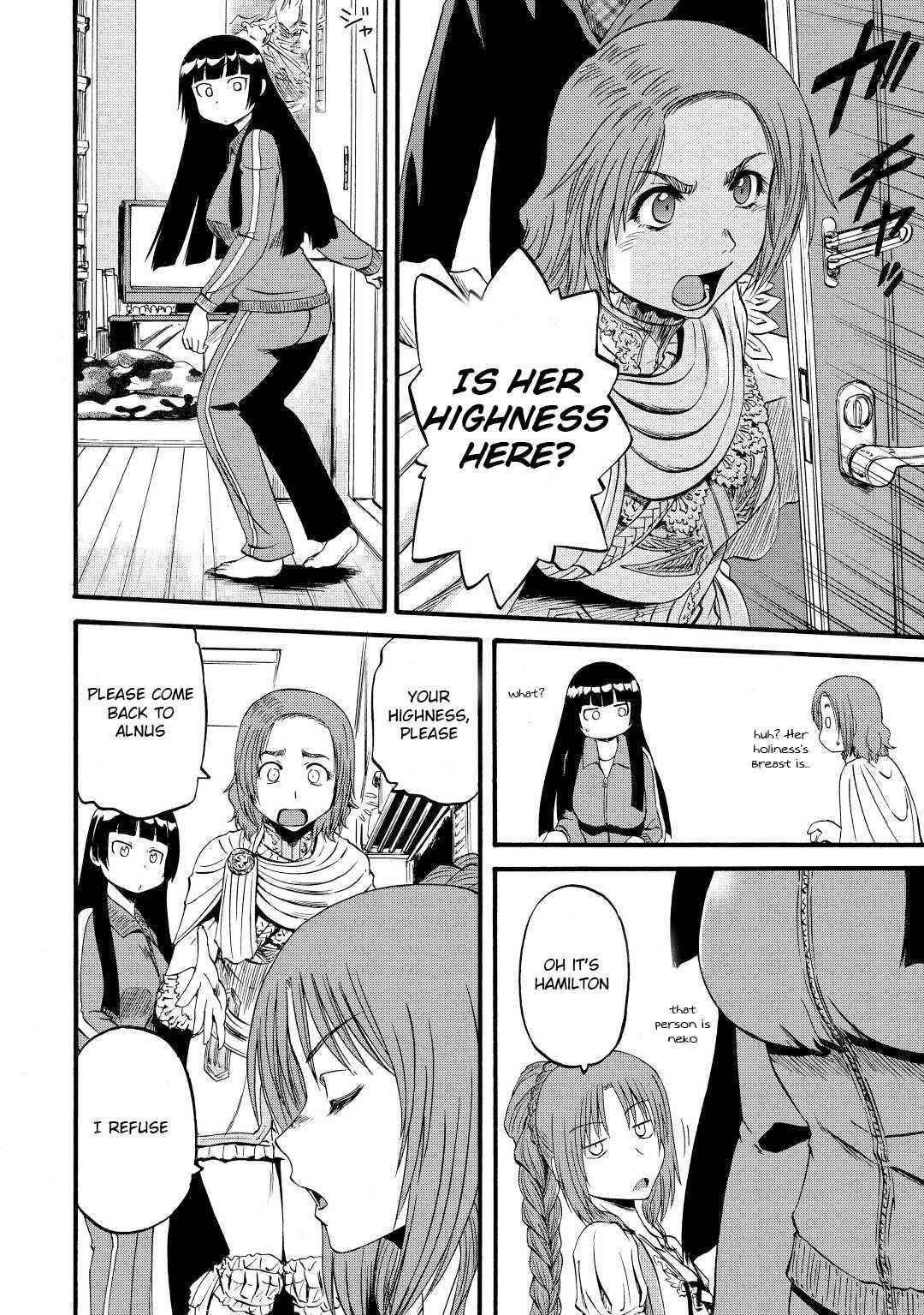 Gate – Jietai Kare No Chi Nite, Kaku Tatakeri Chapter 110 - Page 26 in English