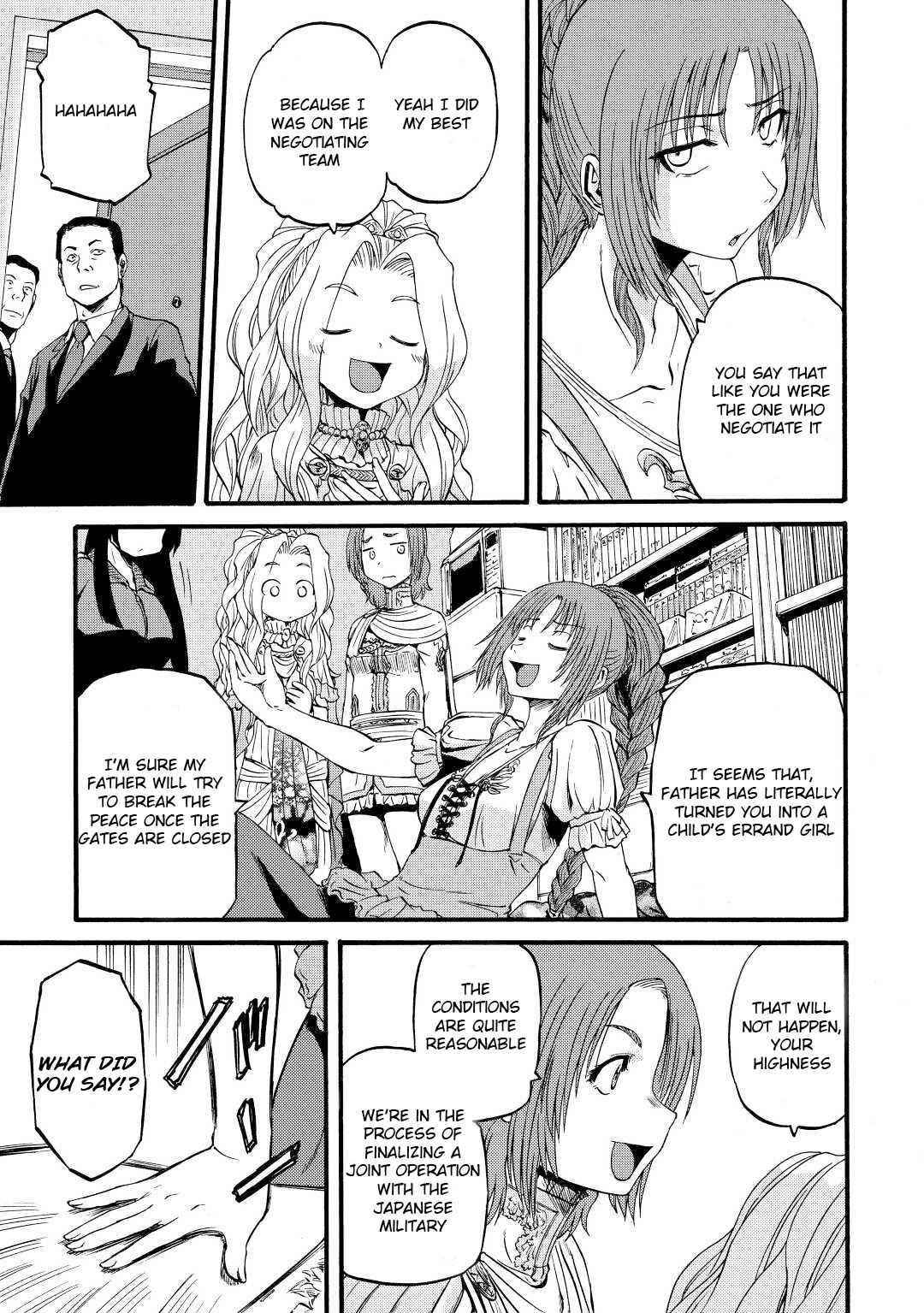 Gate – Jietai Kare No Chi Nite, Kaku Tatakeri Chapter 110 - Page 29 in English
