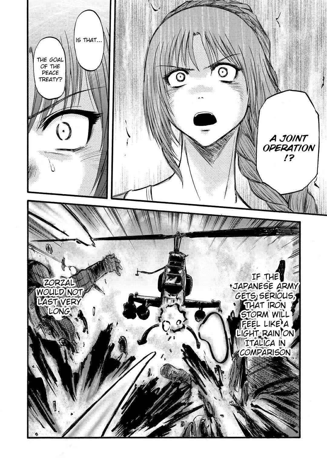 Gate – Jietai Kare No Chi Nite, Kaku Tatakeri Chapter 110 - Page 30 in English