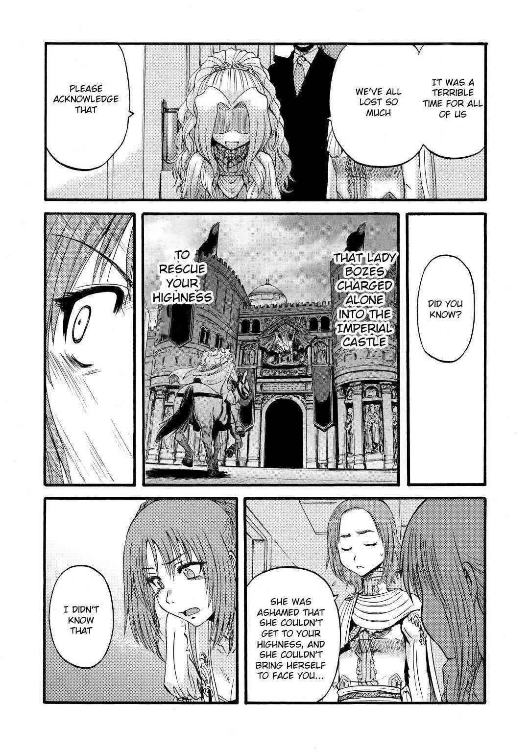 Gate – Jietai Kare No Chi Nite, Kaku Tatakeri Chapter 110 - Page 36 in English