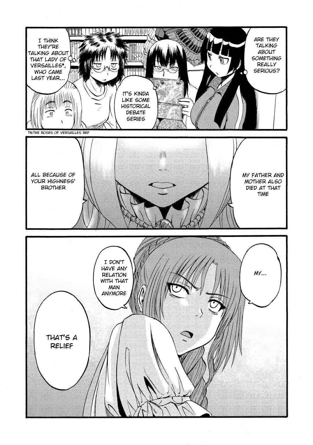Gate – Jietai Kare No Chi Nite, Kaku Tatakeri Chapter 110 - Page 37 in English