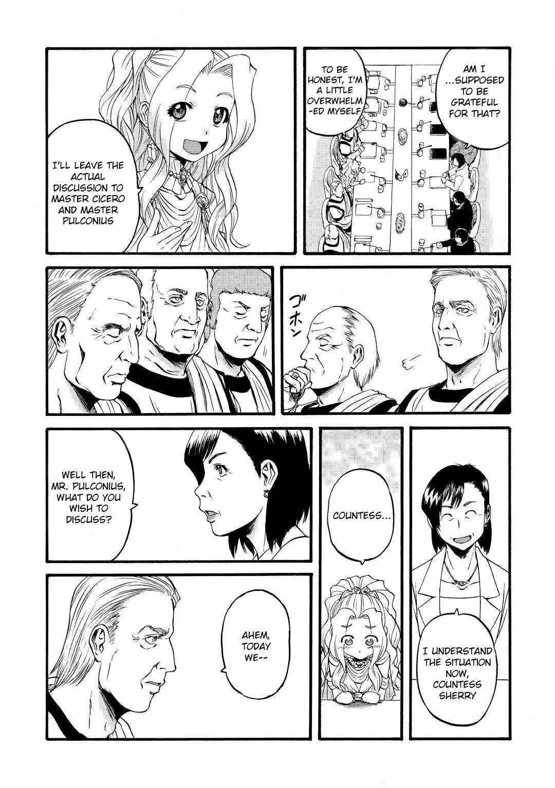 Gate – Jietai Kare No Chi Nite, Kaku Tatakeri Chapter 110 - Page 8 in English