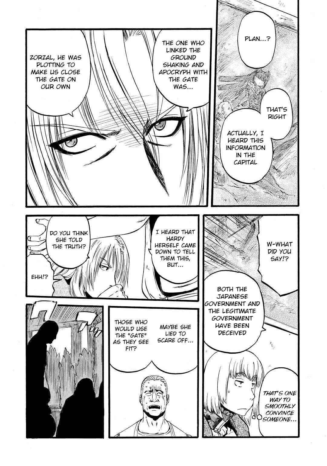 Gate – Jietai Kare No Chi Nite, Kaku Tatakeri Chapter 111 - Page 24 in English