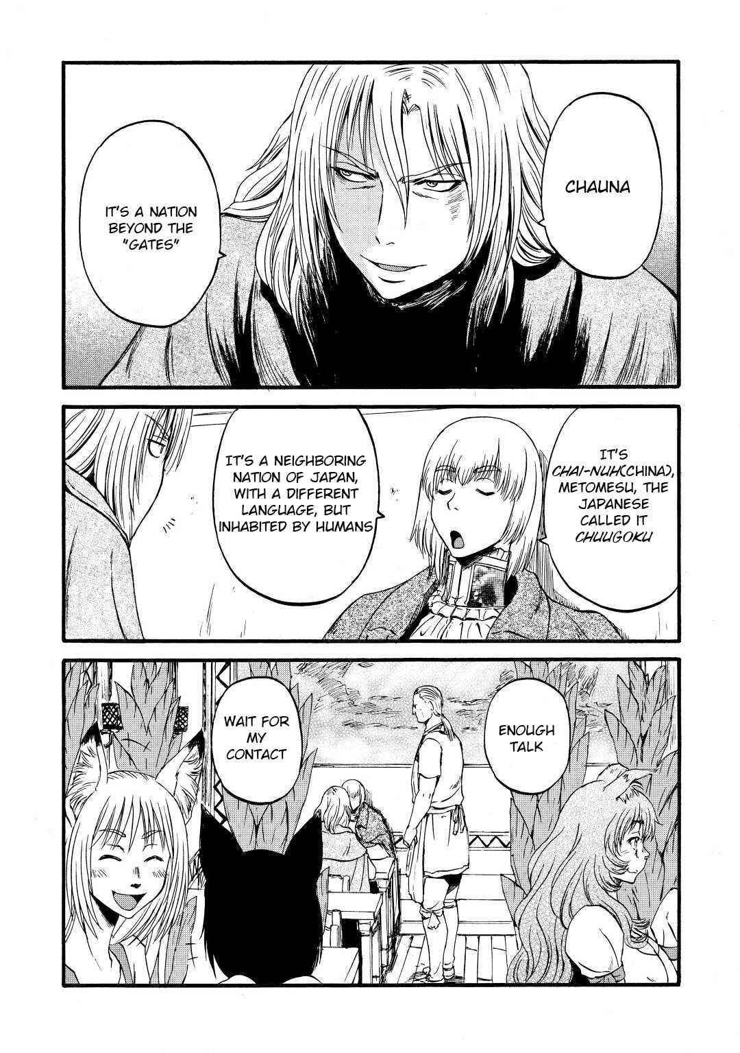 Gate – Jietai Kare No Chi Nite, Kaku Tatakeri Chapter 111 - Page 27 in English