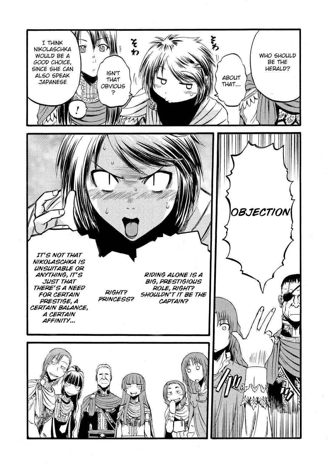 Gate – Jietai Kare No Chi Nite, Kaku Tatakeri Chapter 111 - Page 8 in English