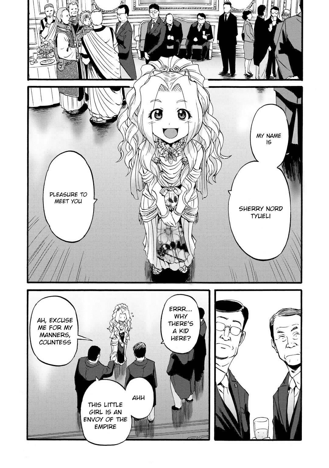 Gate – Jietai Kare No Chi Nite, Kaku Tatakeri Chapter 112 - Page 14 in English