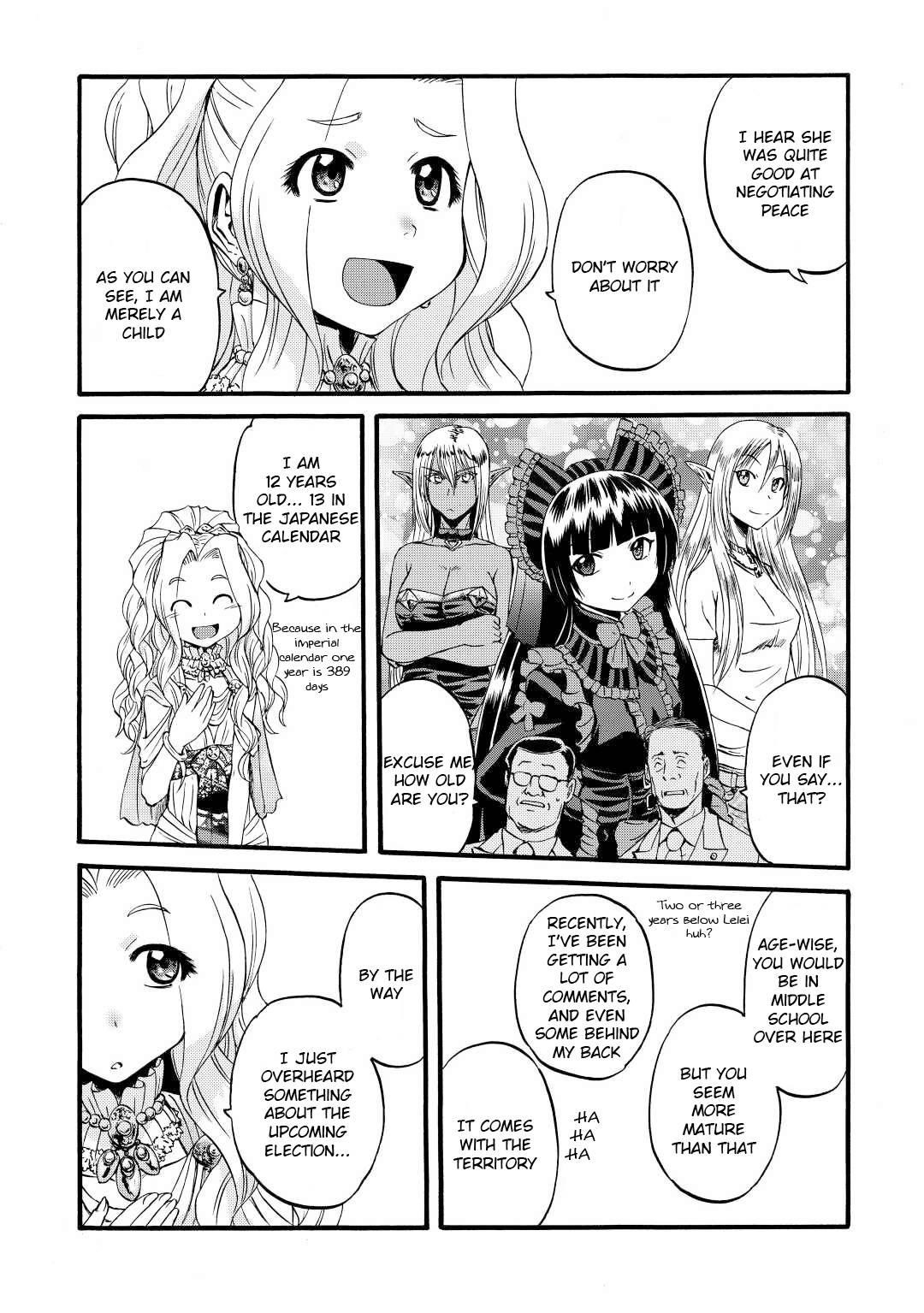 Gate – Jietai Kare No Chi Nite, Kaku Tatakeri Chapter 112 - Page 15 in English