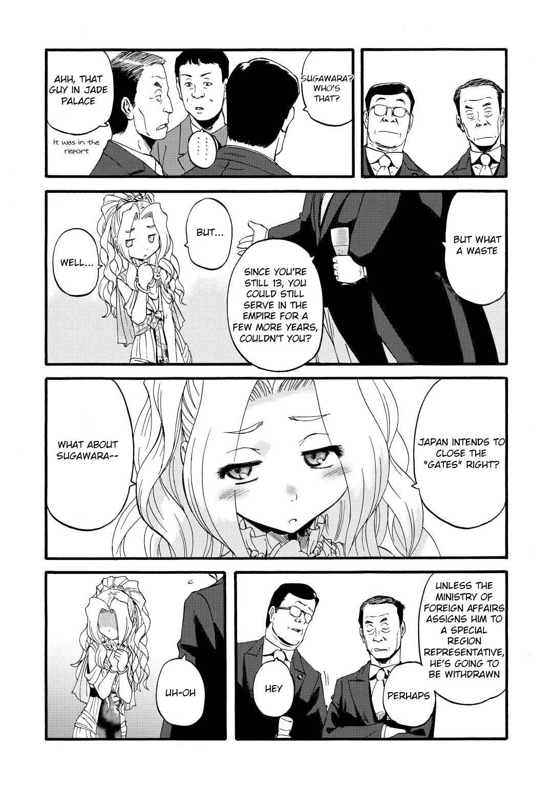 Gate – Jietai Kare No Chi Nite, Kaku Tatakeri Chapter 112 - Page 20 in English