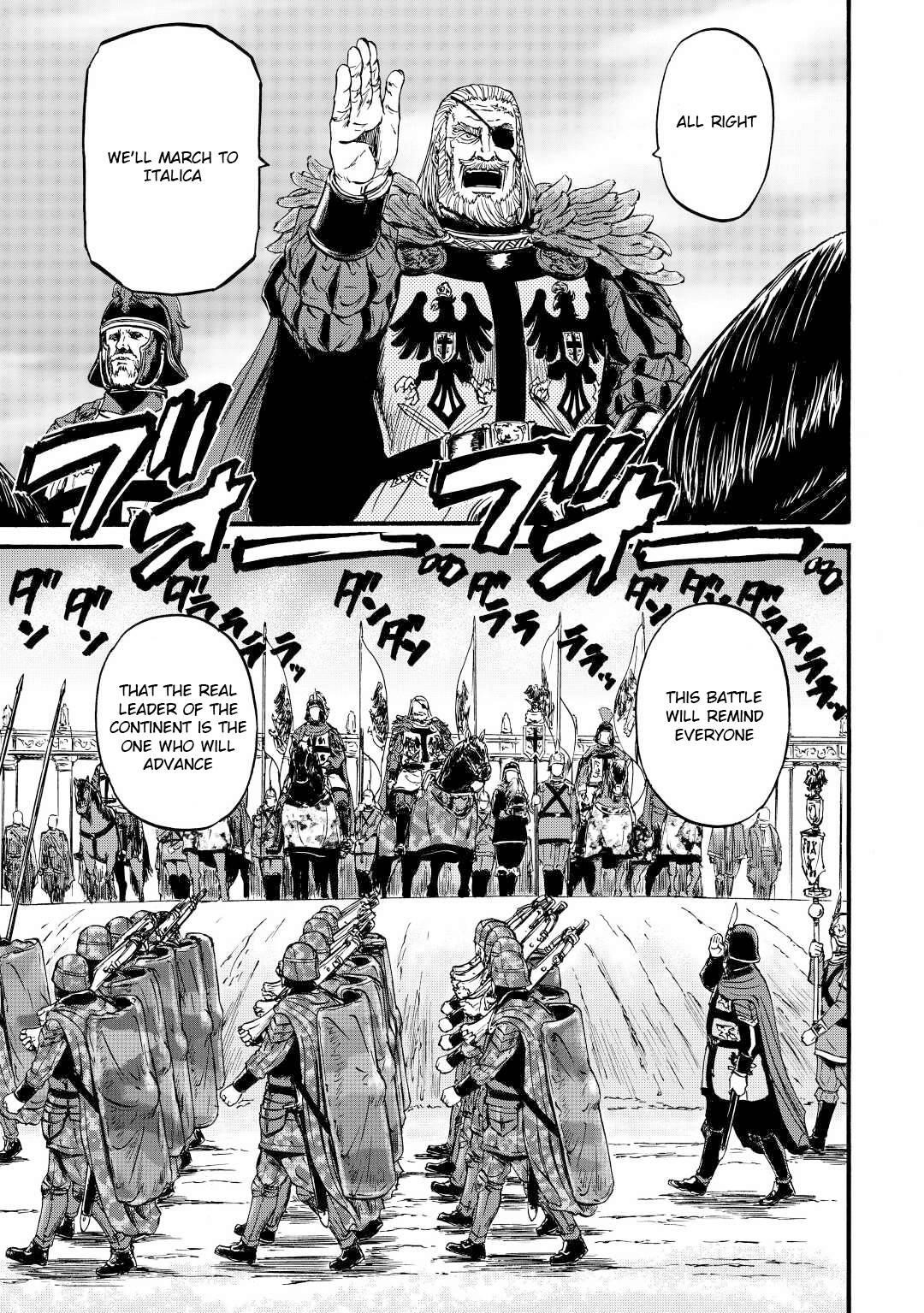 Gate – Jietai Kare No Chi Nite, Kaku Tatakeri Chapter 112 - Page 29 in English