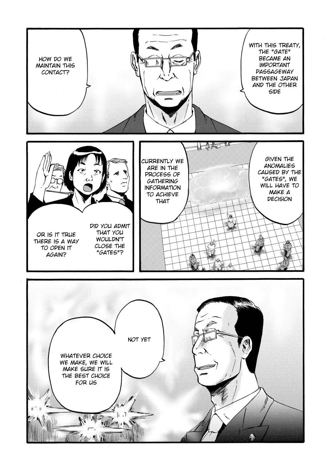 Gate – Jietai Kare No Chi Nite, Kaku Tatakeri Chapter 112 - Page 8 in English