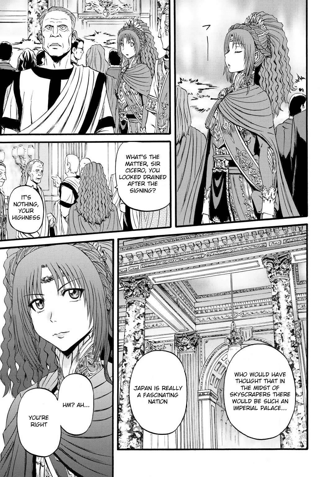 Gate – Jietai Kare No Chi Nite, Kaku Tatakeri Chapter 112 - Page 9 in English