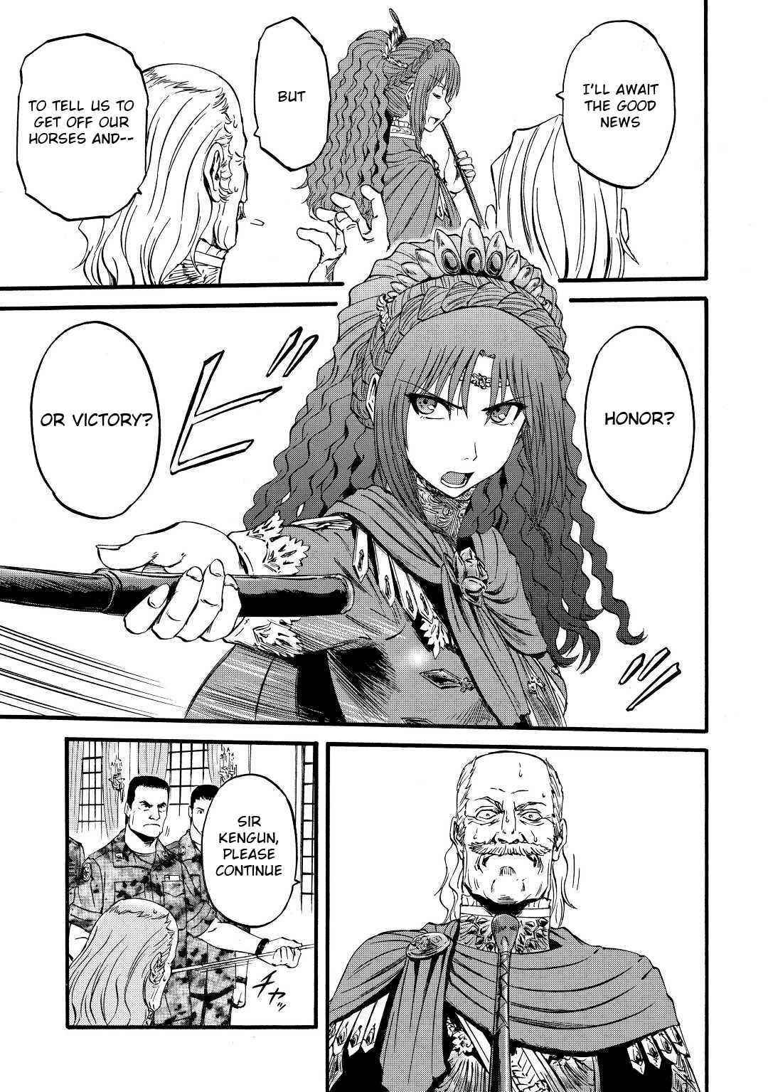 Gate – Jietai Kare No Chi Nite, Kaku Tatakeri Chapter 113 - Page 13 in English