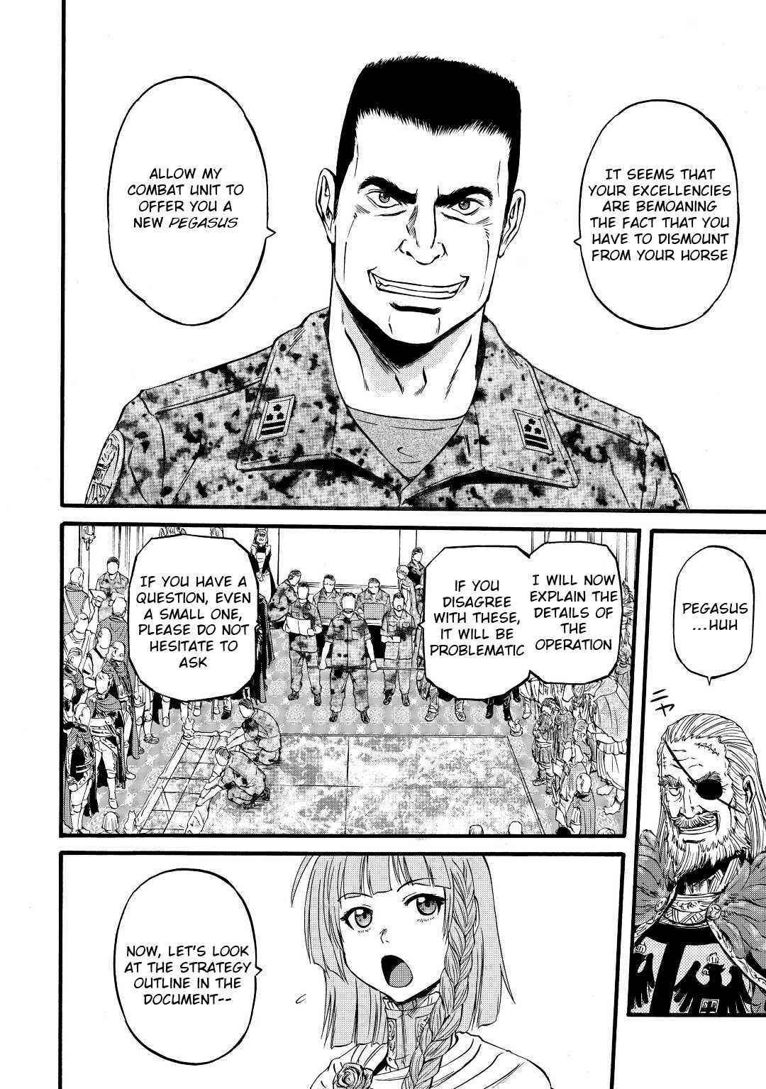 Gate – Jietai Kare No Chi Nite, Kaku Tatakeri Chapter 113 - Page 14 in English