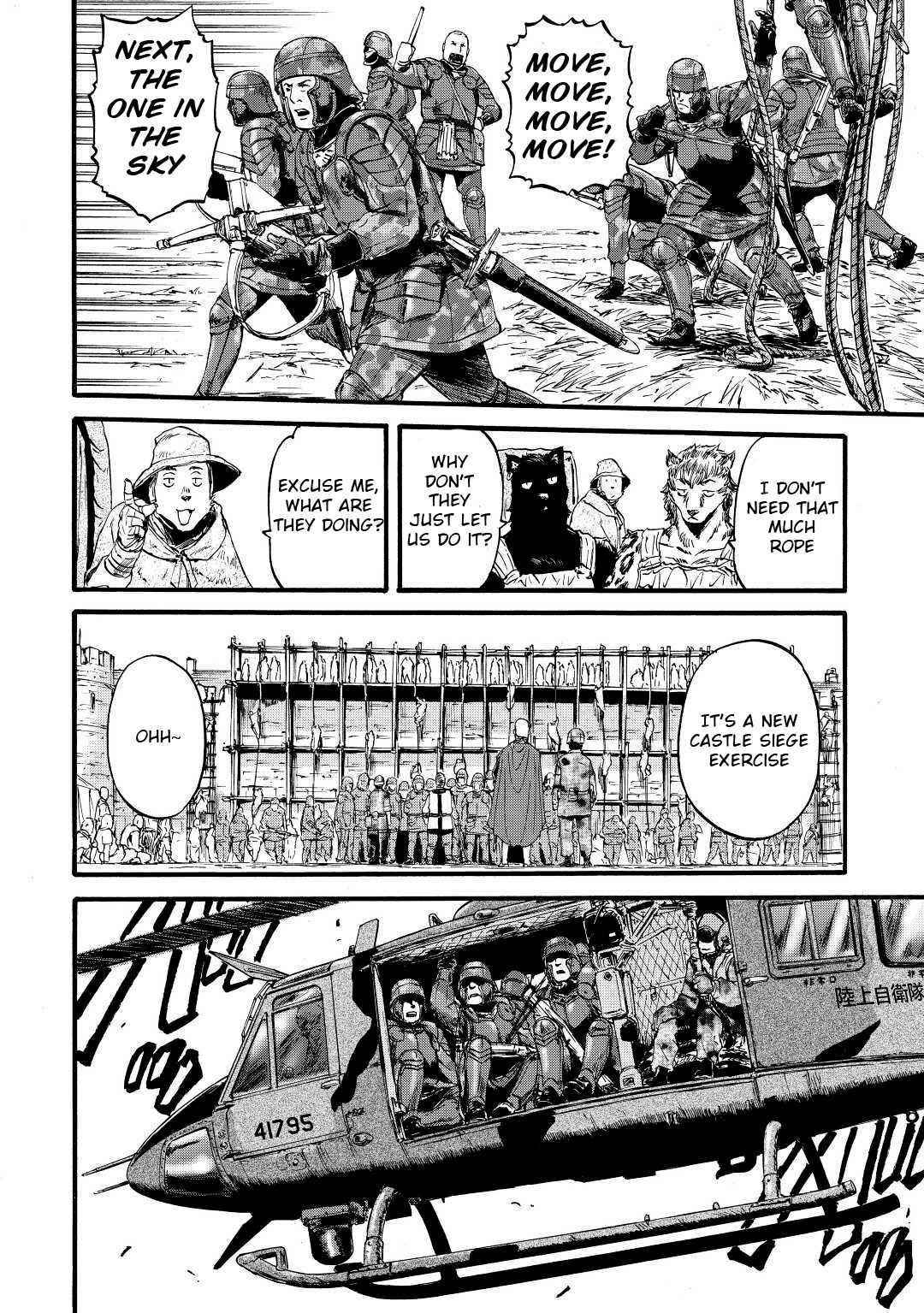 Gate – Jietai Kare No Chi Nite, Kaku Tatakeri Chapter 113 - Page 16 in English
