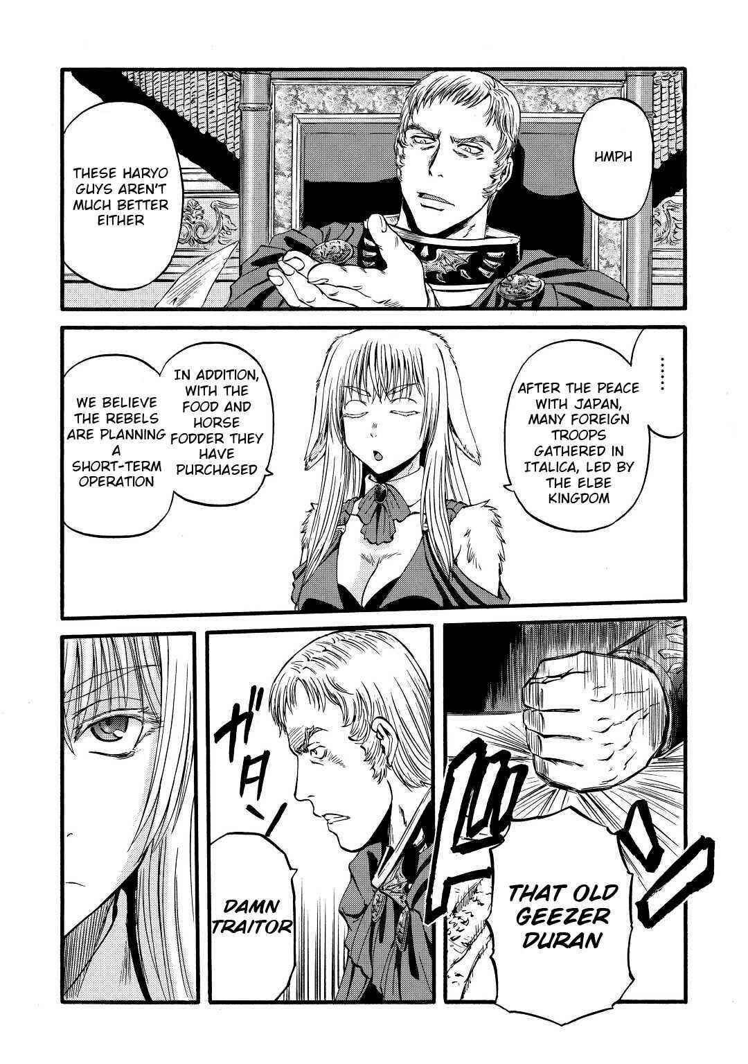 Gate – Jietai Kare No Chi Nite, Kaku Tatakeri Chapter 113 - Page 18 in English