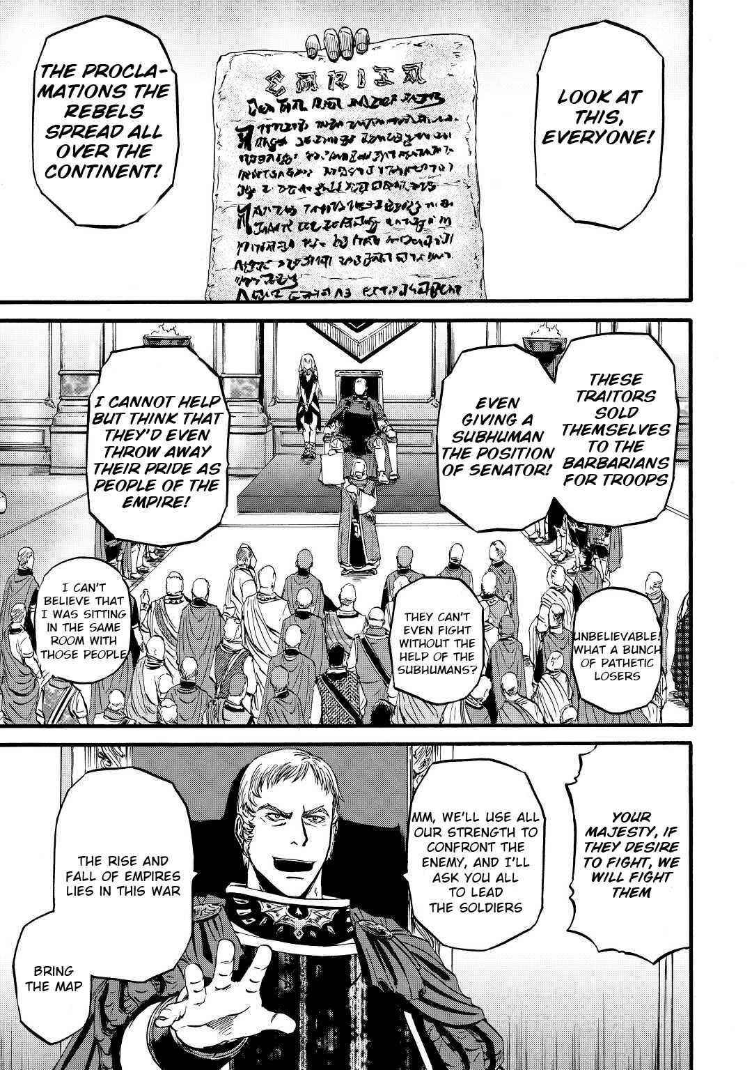 Gate – Jietai Kare No Chi Nite, Kaku Tatakeri Chapter 113 - Page 19 in English