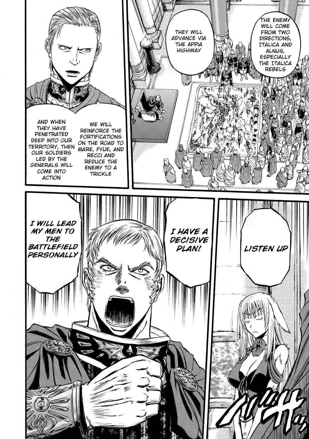 Gate – Jietai Kare No Chi Nite, Kaku Tatakeri Chapter 113 - Page 20 in English
