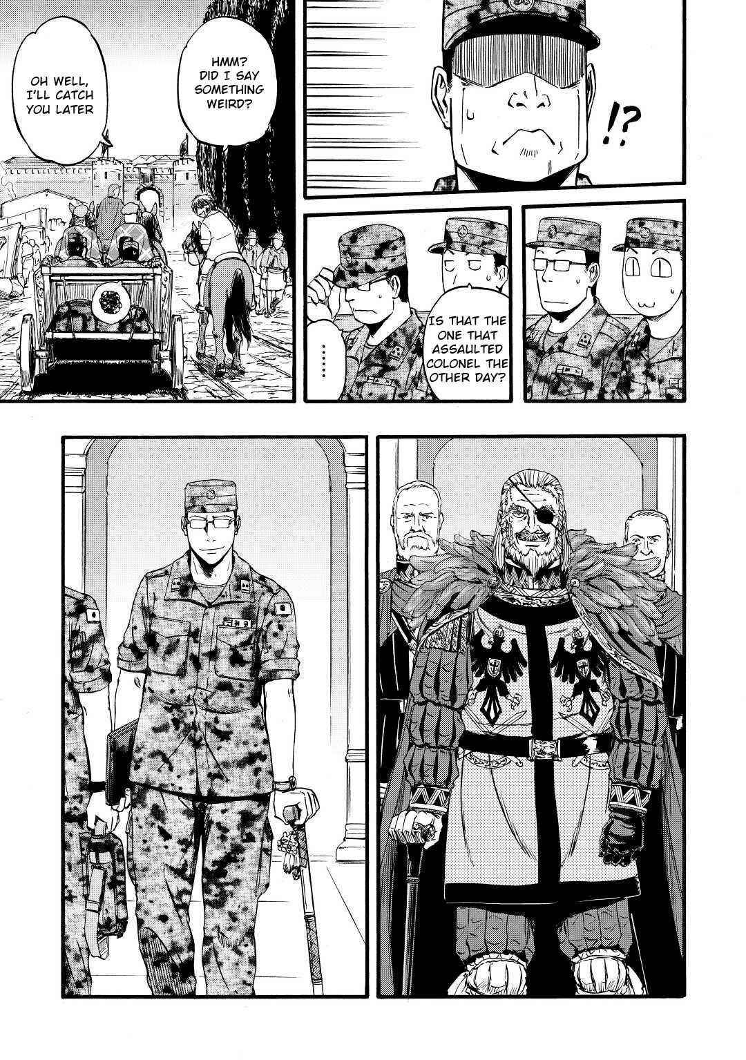 Gate – Jietai Kare No Chi Nite, Kaku Tatakeri Chapter 113 - Page 7 in English